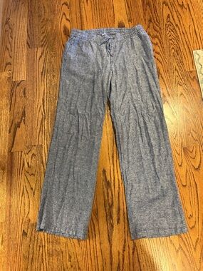 Drawstring Wide-Leg Pants Linen Old Navy